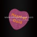 Heart Of Gold Heat Transfers Glitter Vinyl